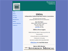 Tablet Screenshot of imda.org